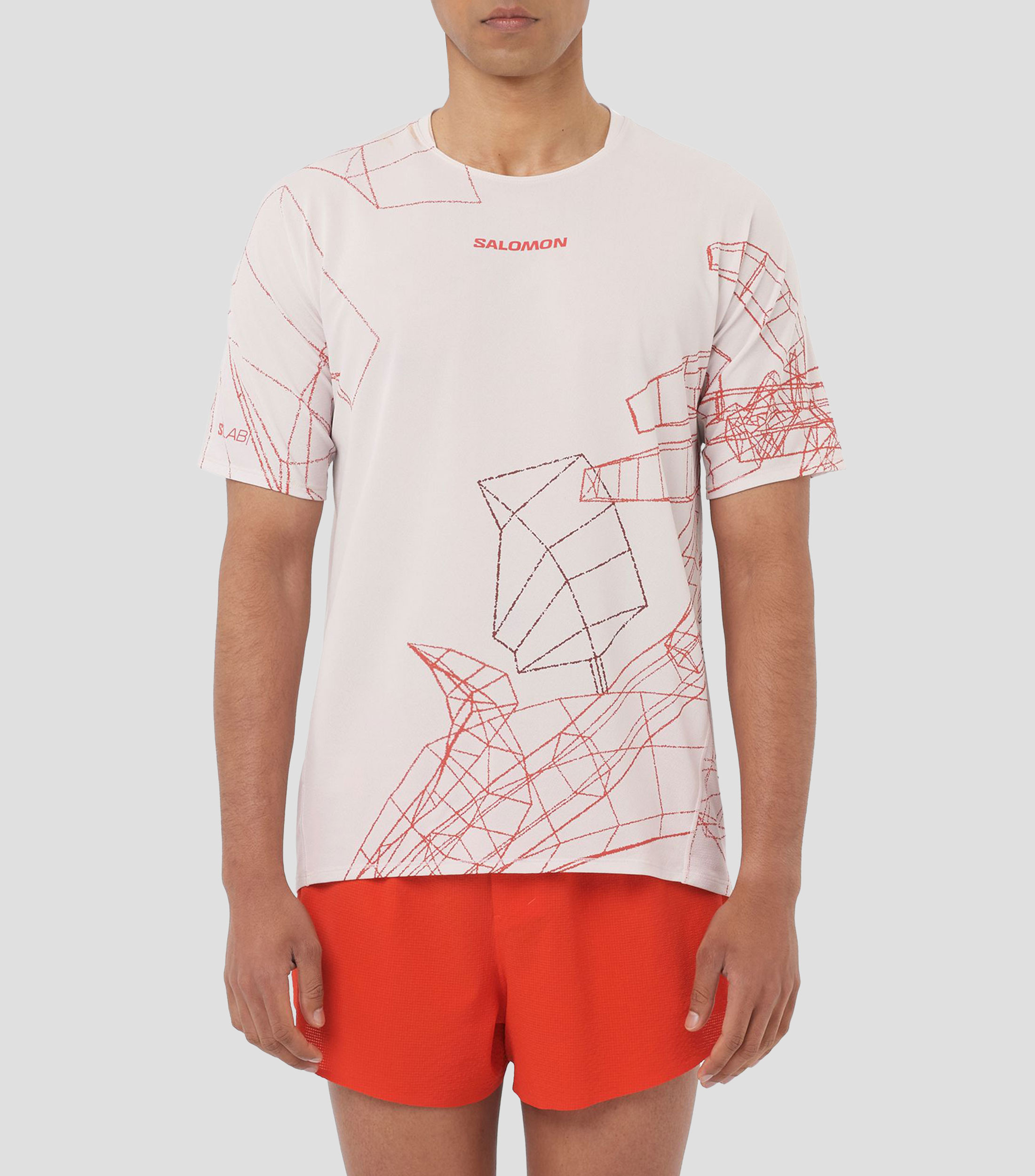 Playera para correr S/Lab Speed con estampado Hombre